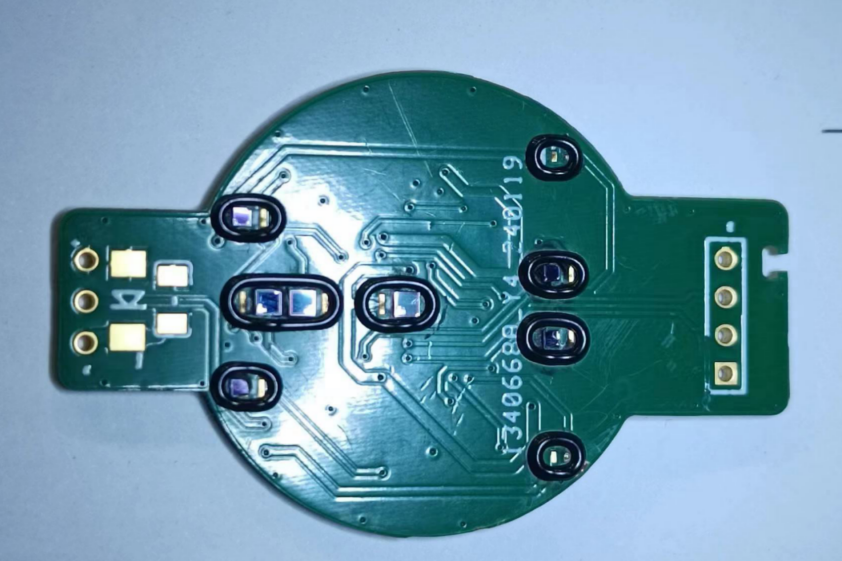 汽车雨量传感器PCB板围坝填充用胶方案